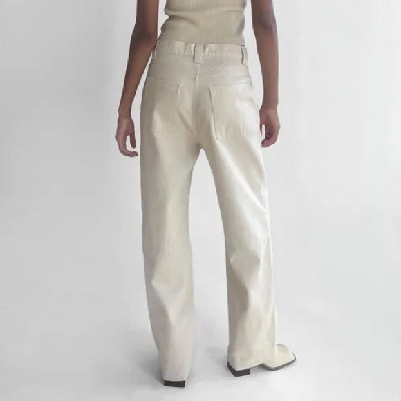 SOLD - OAK + FORT Twill Carpenter Pant - Picture 2 of 5